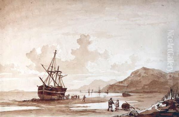 Two Sailing Ships - view 1