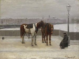 Resting On The Banks Of The Neva