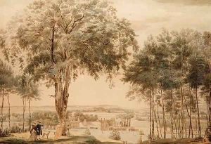 Purley Hall Berks 1756 by Francis Cotes