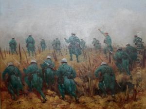 A L'assaut De La Tranchee Boche, Secteur - Chemin Des Dames Nov.1917