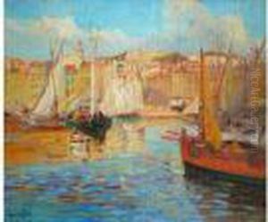 Le Port De Saint-tropez by Laurent Gsell