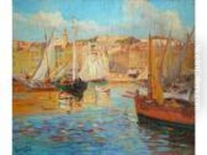 Le Port De Saint-tropez. by Laurent Gsell