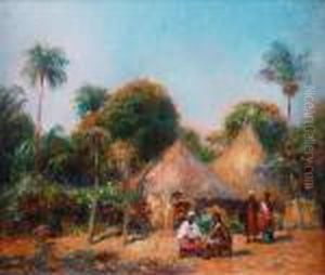 Lespalabres Au Village by Laurent Gsell
