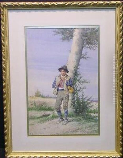 Young Flute Player - view 1
