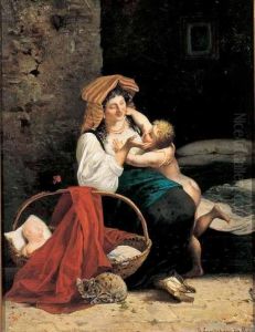 Maternita' by Guerrino Guardabassi