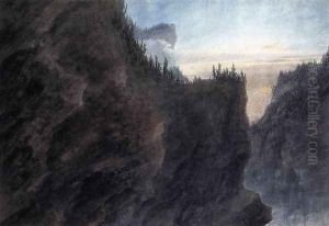 Entrance to the Valley of Grande Chartreuse in Dauphiné 1783 by John Robert Cozens