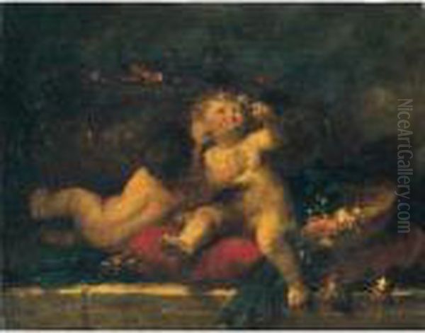 Puttini Con Fiori - view 1