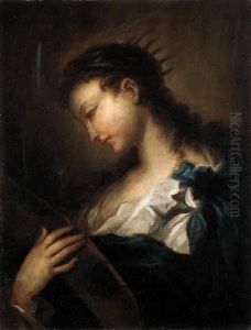 Santa Caterina D'alessandria by Giovanni Antonio Guardi