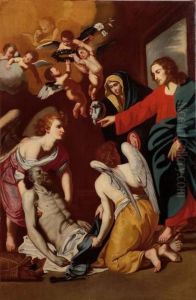 Transito Di San Giuseppe by Francesco Guarino