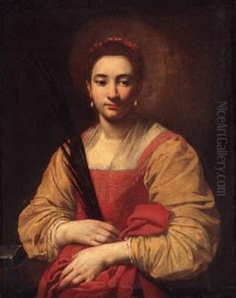 A Female Martyr Saint: Saint Catherine Of Alexandria - view 1