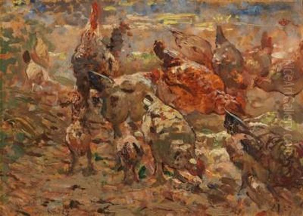 Galline Nel Pollaio - view 1