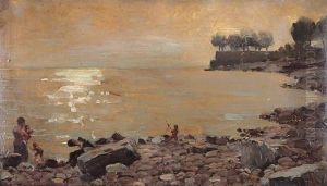 Tramonto Sul Mare by Giovanni Guarlotti