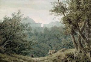 Arriccia near Albano by John Robert Cozens