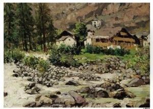 "gressoney" 1916 by Giovanni Guarlotti