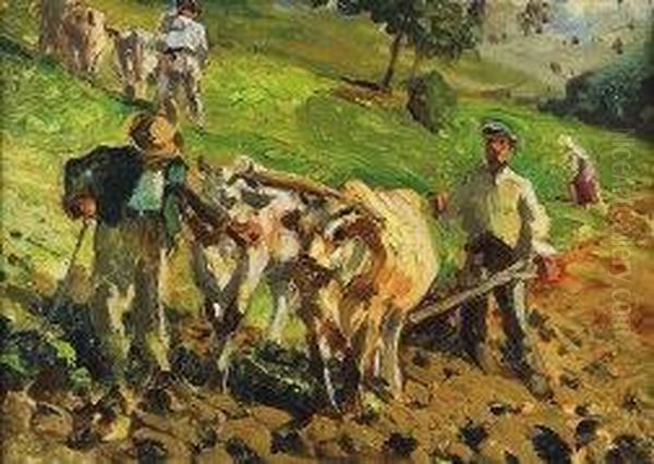 "l'aratura" Limone 1919 - view 1