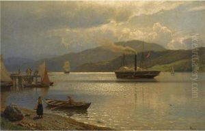 Landskap (landscape) by Hans Fredrik Gude