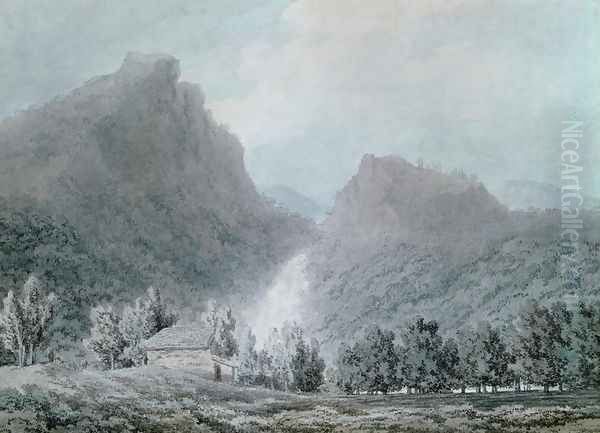 The Falls of Lodore - view 1