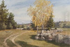 Fra Feste by Hans Fredrik Gude