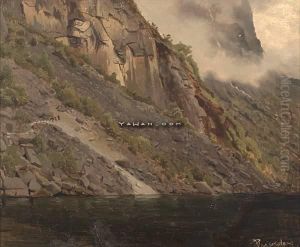 Vassenden by Hans Fredrik Gude