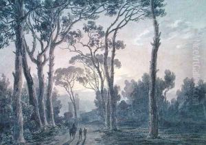 Florence from a Wood near the Cascine by John Robert Cozens