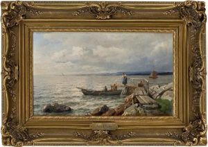 From Thechristianiafjord 1895 by Hans Fredrik Gude