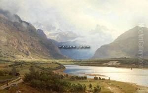 Romsdal Fra Nes by Hans Fredrik Gude
