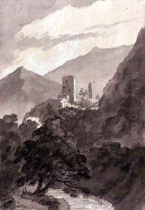 In the Grisons by John Robert Cozens