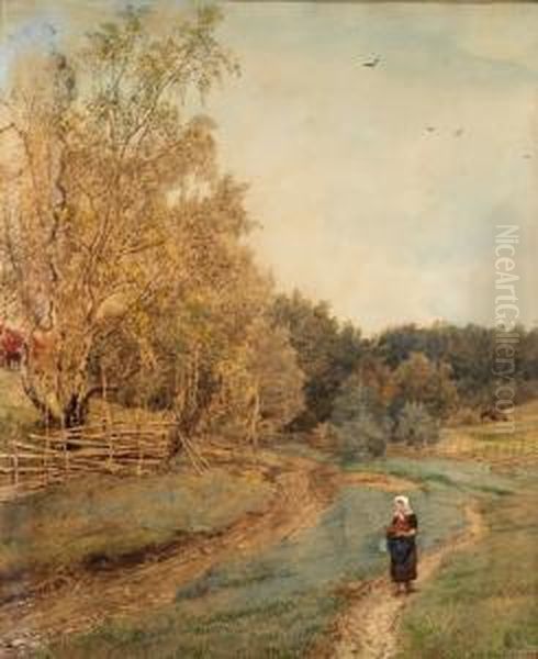 Fra Ask Pa Ringerike 1887 - view 1