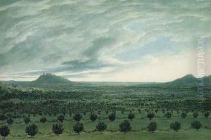View from Mirabella, c.1782 by John Robert Cozens