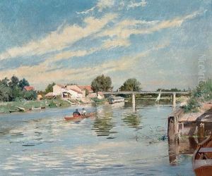 Les Rameurs by Ferdinand Joseph Gueldry