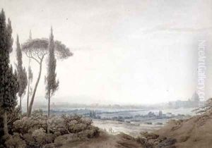 Rome from the Villa Mellini