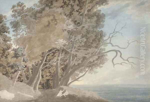 View on the Galleria di Sopra above Lake Albano - view 1