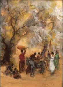 La Halte by Andre Guerin Le Guay
