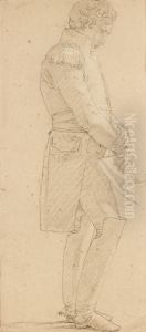 Etude Pour Un Personnage Du Tableau : " La Mort Du Marechal Lannes, Duc De Montebello " Etude Pour Un Personnage Du Tableau : " La Mort Du Marechal Lannes, Duc De Montebello "