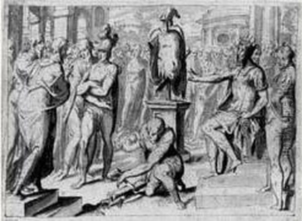 Scene D'histoire Romaine - view 1