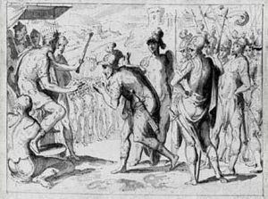 Scene D'histoire Romaine by Giovanni Guerra