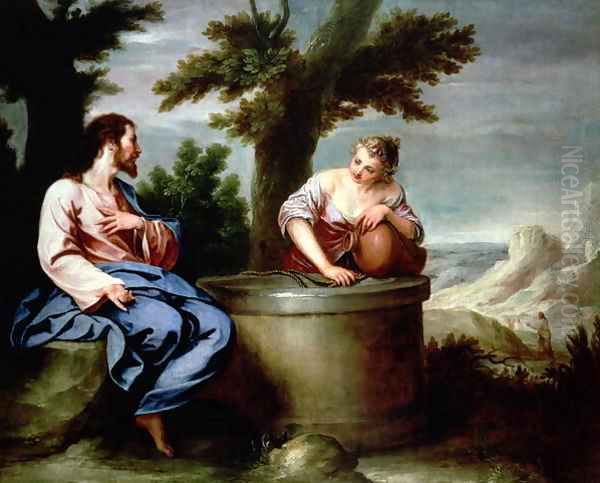 Jesus and the Samaritan Woman - view 1