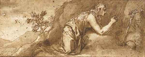 The Penitent Magdalen - view 1