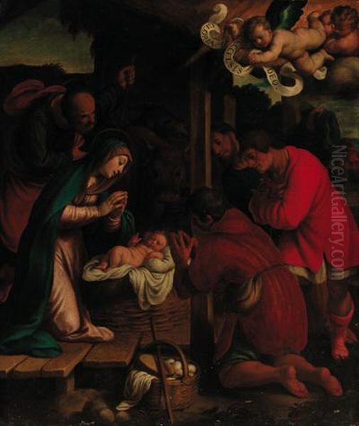 The Adoration Of The Shepherds - view 1