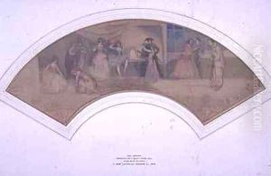 Preparations for a Fancy Dress Ball by Charles Edward Conder
