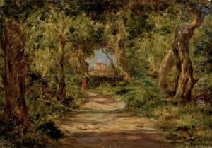 Paysage En Provence by Paul-Camille Guigou