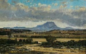 La Montagne Sainte Victoire by Paul-Camille Guigou