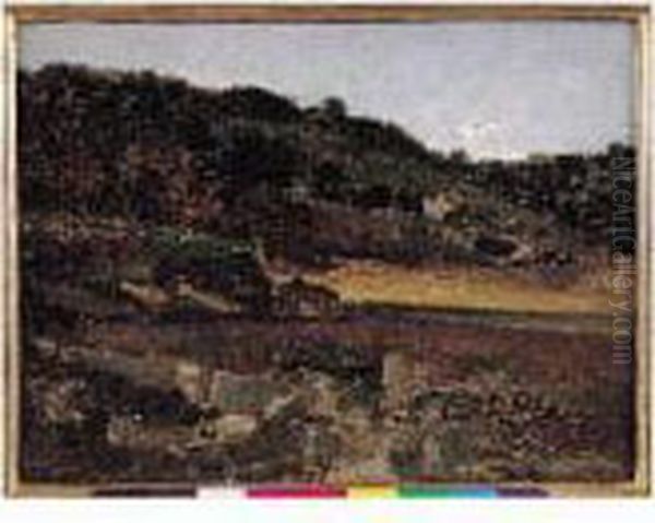 Etude De Paysage, Vers 1860 - view 1