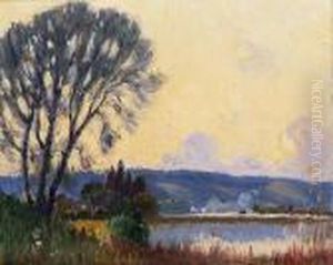 Bord De Seine by Narcisse Guilbert