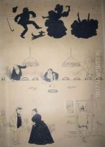Les Trois Vices De L'homme. by Albert Guillaume