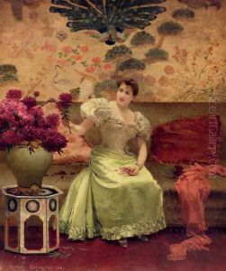 An Elegant Arrangement by Georges Croegaert