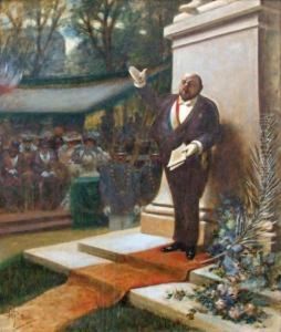L'eloquence. by Albert Guillaume