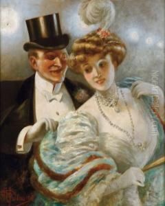Le Dandy Et L'elegante Au Collier