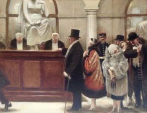 A L'opera. by Albert Guillaume