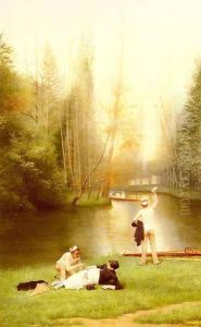 Flirtation by Georges Croegaert